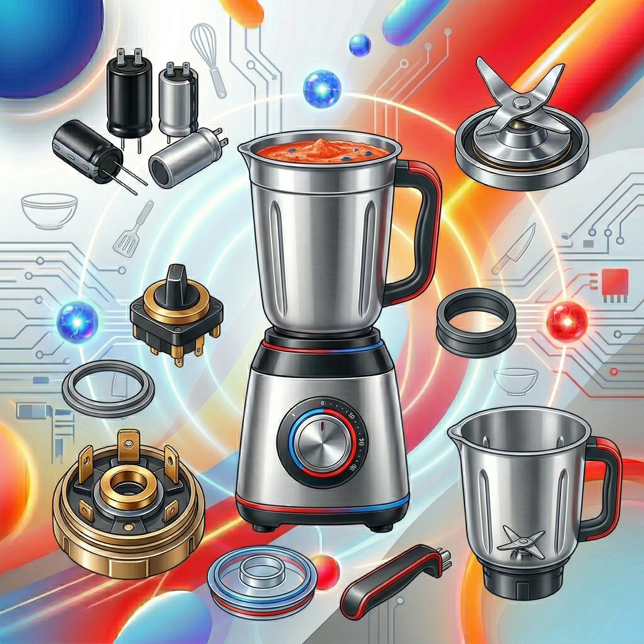 HOME&KICHEN-MIXER GRINDER SPARE PARTS